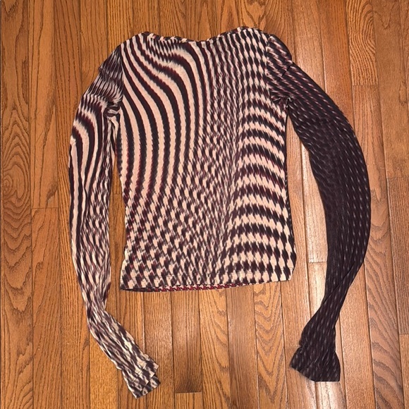 Vintage Just Cavalli Houndstooth Long Sleeve - Picture 6 of 6